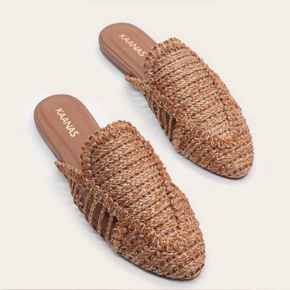 Kaanas Faya Mules Size 10 - Picture 1 of 8